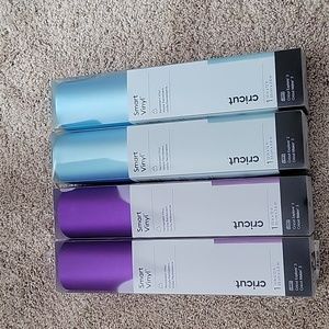NIB Lot Of 4 Cricut smart vinyl
